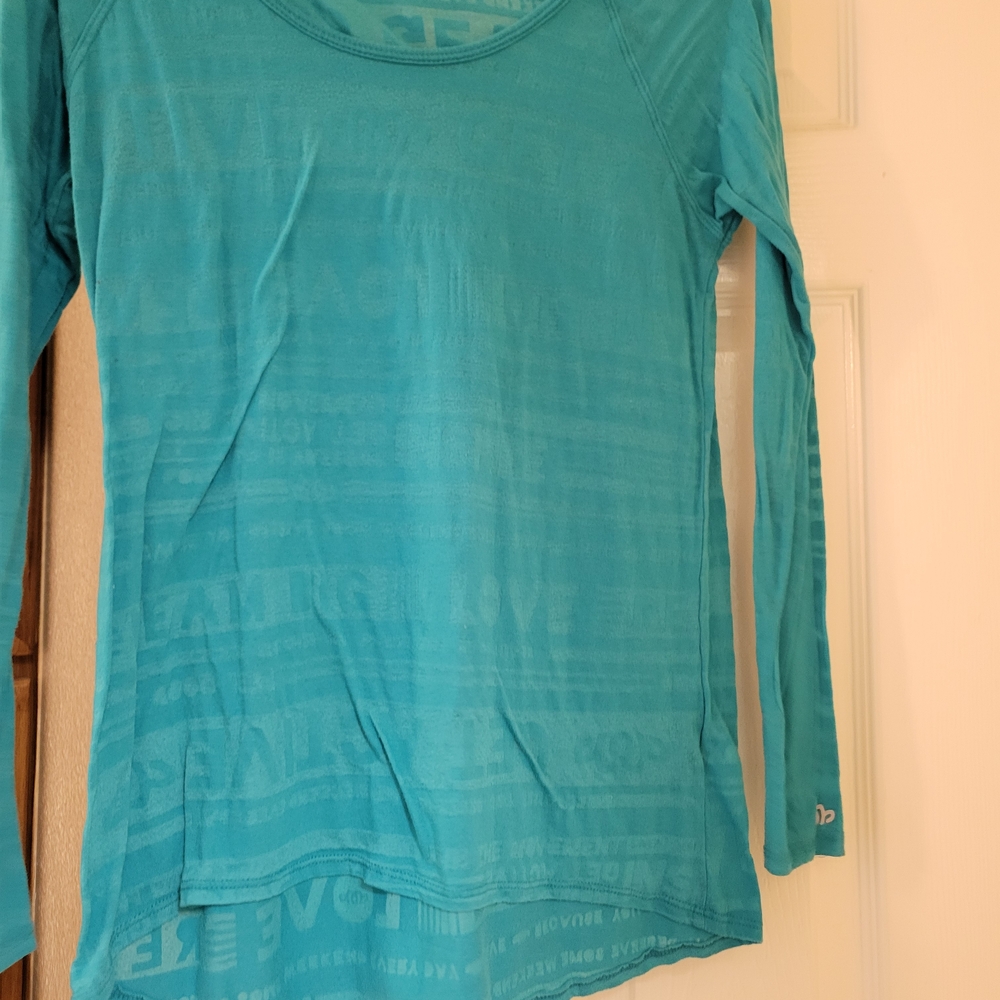 Maurices Aqua Long Sleeve Tee